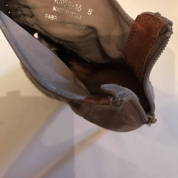 New Jeffrey Campbell Free People Ivy Woven Bootie - Picture 6 of 6